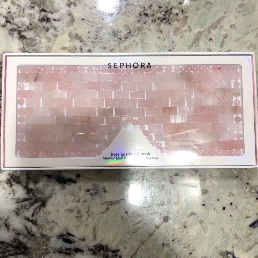 Sephora Rose Quartz eye mask